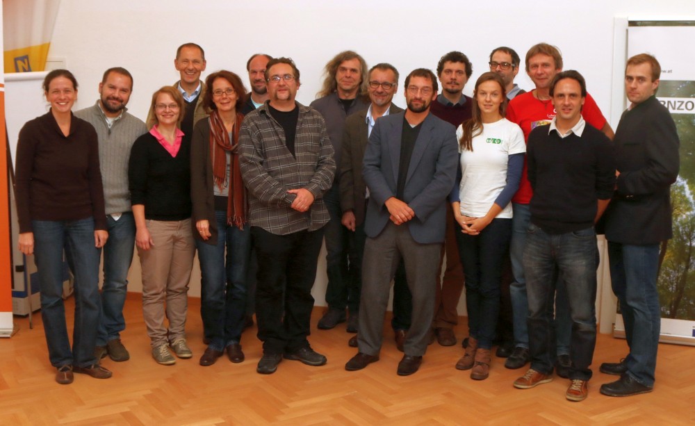 Biosphärenpark Wienerwald - Abschlusspräsentation Gruppenfoto