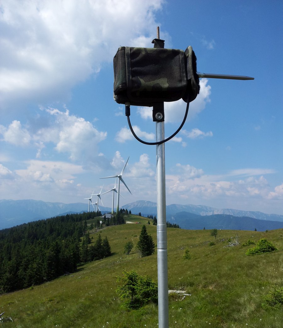 Erweiterung Windpark Moschkogel und batcorder (ecoObs GmbH)